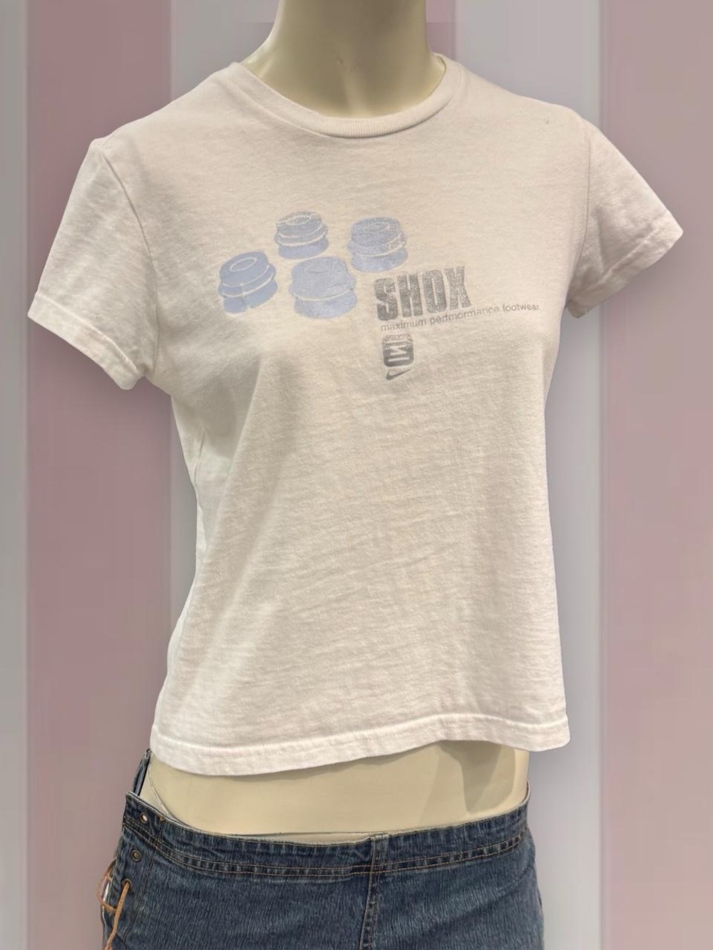 Nike Shox Y2K baby Tee